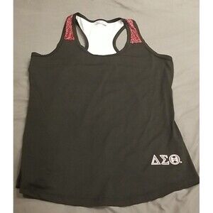 Delta Sigma Theta Performance Tank Top Womens Small Activewear The Delta Box